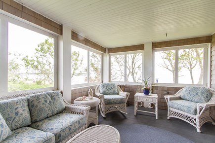 Chatham Cape Cod vacation rental - A screened porch offers front row seats to magnificent sunsets.