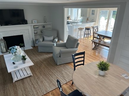 Falmouth Cape Cod vacation rental - Living Room, Kitchen