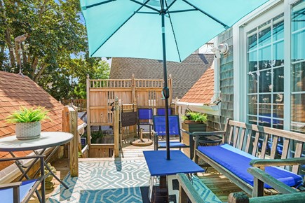 Provincetown Cape Cod vacation rental - Private deck