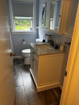 Falmouth Cape Cod vacation rental - Downstairs bathroom