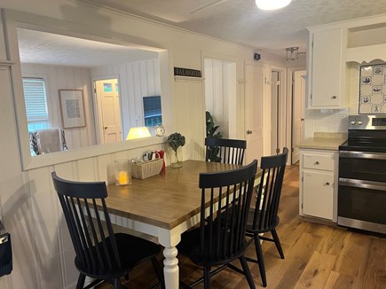 Falmouth Cape Cod vacation rental - Kitchen table for 4. Spices and cooking oils provided.