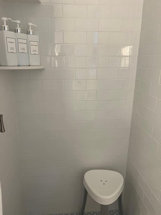 Falmouth Cape Cod vacation rental - Shower stalls include Shampoo, Conditioner and Body Wash.