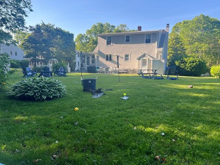 Falmouth Cape Cod vacation rental - Multiple seating/dining options, fire pit, games