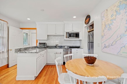 Harwich Port Cape Cod vacation rental - Fully equipped kitchen is cheery and bright