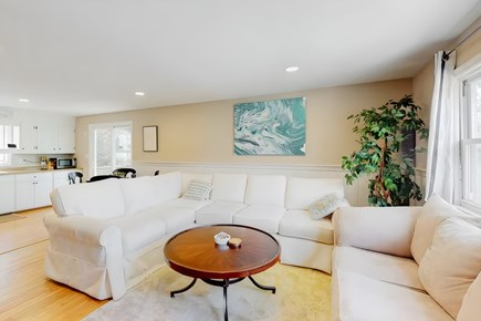 Truro Cape Cod vacation rental - Plenty of space to hang out in the living room!
