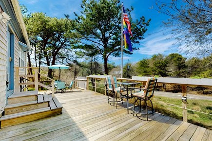 Truro Cape Cod vacation rental - Best place for your morning coffee and/or sunset cocktail!