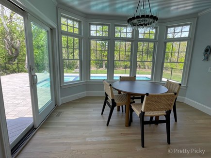 Orleans Cape Cod vacation rental - Dining area with pool view