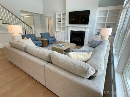 Orleans Cape Cod vacation rental - Living room, TV lounge