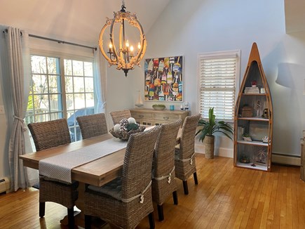 South Chatham Cape Cod vacation rental - Dining area can seat 8 people.