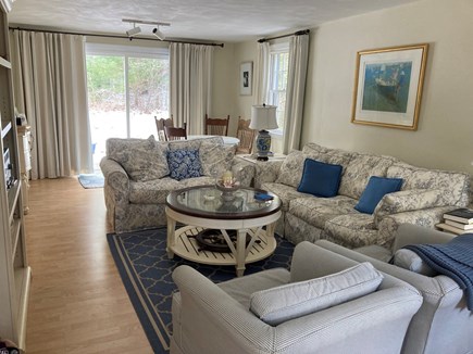 New Seabury Cape Cod vacation rental - Round game table at the far end for cards, puzzles, or games.