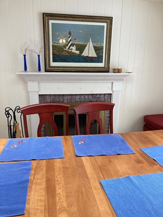 New Seabury Cape Cod vacation rental - Large oak, kitchen table