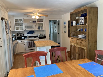 New Seabury Cape Cod vacation rental - Fully equipped kitchen with center island to prepare meals.