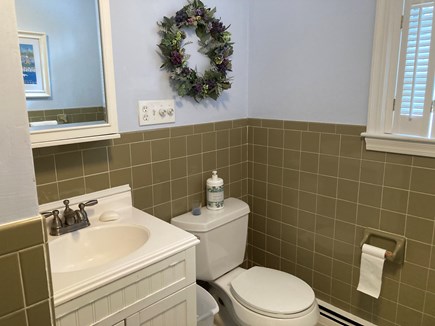 New Seabury Cape Cod vacation rental - Downstairs bath with shower.