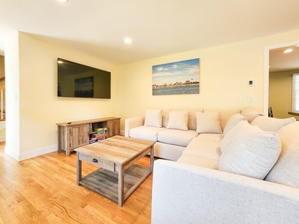 Falmouth Cape Cod vacation rental - Entry into the spacious and bright livingroom for TV and hangs