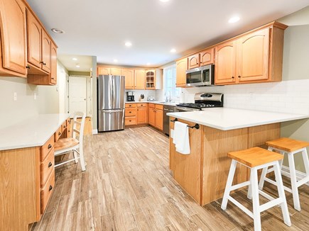 Falmouth Cape Cod vacation rental - Remodeled, gourmet kitchen with stainless appliances, a gas range