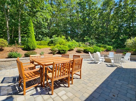 Falmouth Cape Cod vacation rental - Ample seating for dining, and around the gas firepit