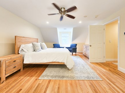 Falmouth Cape Cod vacation rental - Second upper-level bedroom, queen memory foam, seating
