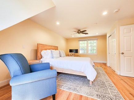 Falmouth Cape Cod vacation rental - Main bedroom, upstairs, new queen memory foam, en suite