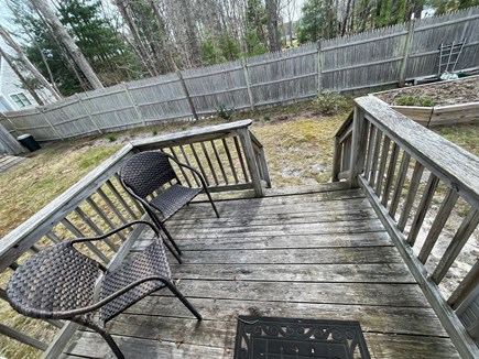 Mashpee Cape Cod vacation rental - Small bedroom deck