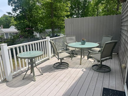 Mashpee Cape Cod vacation rental - Deck off kitchen and master bedroom