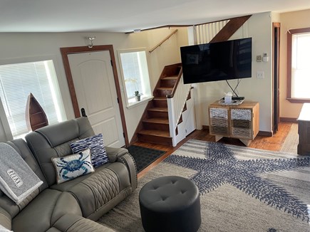 Dennis, The Swan River Sanctuary Cape Cod vacation rental - Living room with TV & Firestick