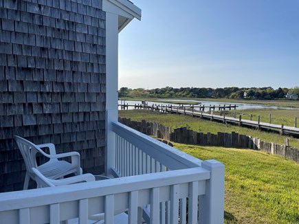 Dennis, The Swan River Sanctuary Cape Cod vacation rental - View of Swan River from side deck