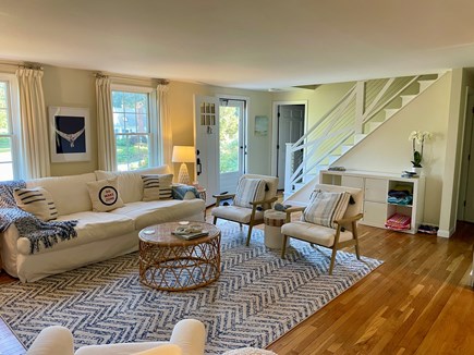 East Orleans Cape Cod vacation rental - Open and bright living room and kitchen