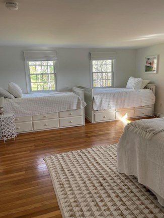 East Orleans Cape Cod vacation rental - Bunk room 2 with queen and two twins