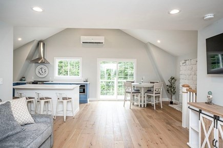 Town Neck, Sandwich, MA Cape Cod vacation rental - Open kitchen, dining, and living