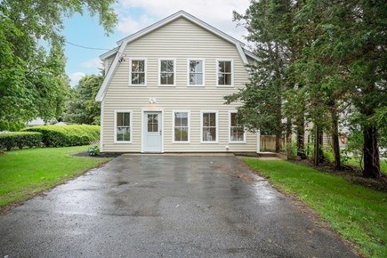 Town Neck, Sandwich, MA Cape Cod vacation rental - House exterior, 2 off-street parking spots in driveway