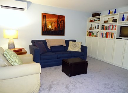 Brewster Cape Cod vacation rental - Den with pull out double bed and TV