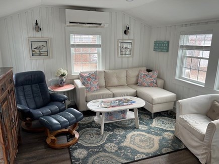 Dennis Port Cape Cod vacation rental - Cozy living room with smart TV