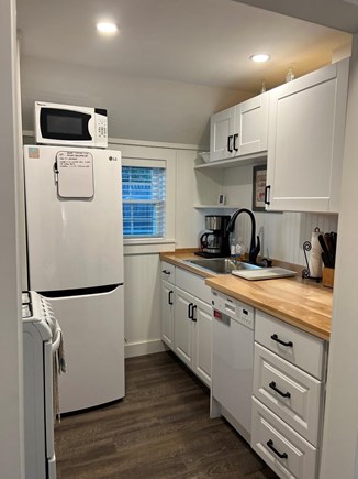 Dennis Port Cape Cod vacation rental - Kitchen has coffee maker, dishwasher, gas stove/oven, etc!