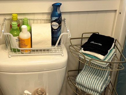 Dennis Port Cape Cod vacation rental - Toiletries and linens provided for weekly rentals!
