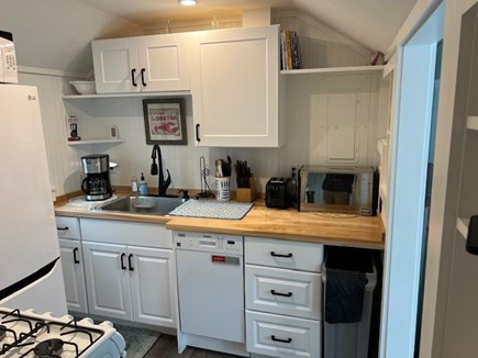 Dennis Port Cape Cod vacation rental - Kitchen with dishwasher and gas stove/oven