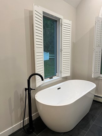 East Orleans Cape Cod vacation rental - Primary bath with tub