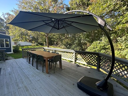 East Orleans Cape Cod vacation rental - Outdoor deck with seating for 8