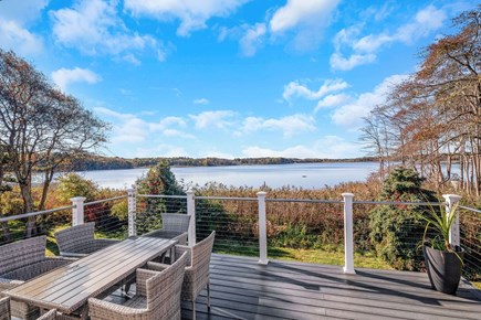 West Yarmouth Cape Cod vacation rental - Rear deck