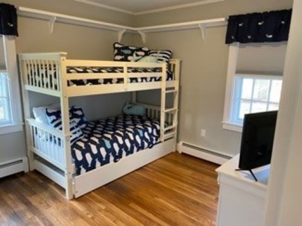 Barnstable Cape Cod vacation rental - Three bedrooms have queen beds and this has the twin bunks.