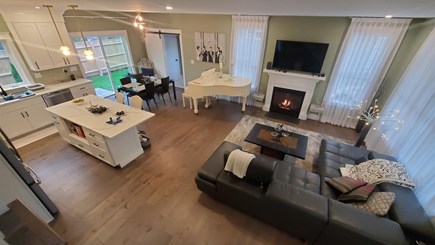 Falmouth Cape Cod vacation rental - Living, Dining, and Kitchen open area