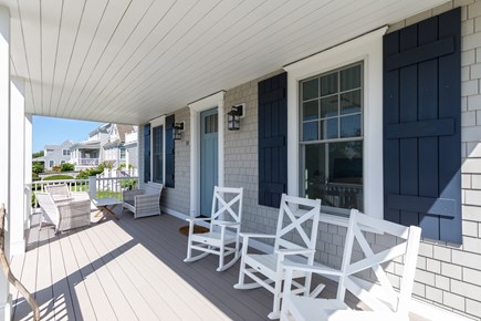 Dennis, Mayflower/Bayview Beach Cape Cod vacation rental - Beautiful Front Porch Views