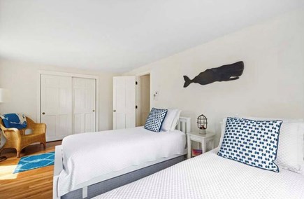 Chatham Cape Cod vacation rental - 2nd floor guest room with 3 twin beds. Also on 2nd flr full bath.