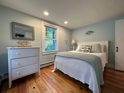 Brewster Cape Cod vacation rental - Bedroom 2 has a full-size bed and includes a large closet and TV