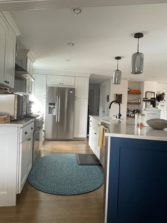 Provincetown, West End Cape Cod vacation rental - Stainless appliances, wine storage, bar area.