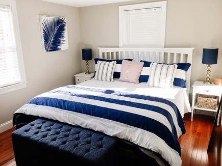South Yarmouth Cape Cod vacation rental - Main bedroom with King Size Bed!