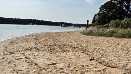 East Falmouth Cape Cod vacation rental - Private beach 3/10 of a mile to walk.Grab the wagon & chairs