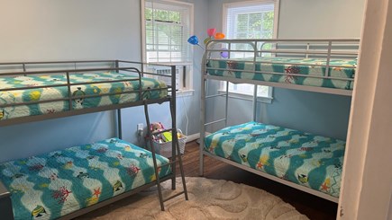 East Falmouth Cape Cod vacation rental - Two twin bunk beds and some toys for the little ones