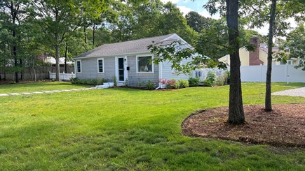 East Falmouth Cape Cod vacation rental - Nice big yard and fenced on side.