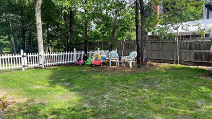 East Falmouth Cape Cod vacation rental - Fenced in area for kids to play