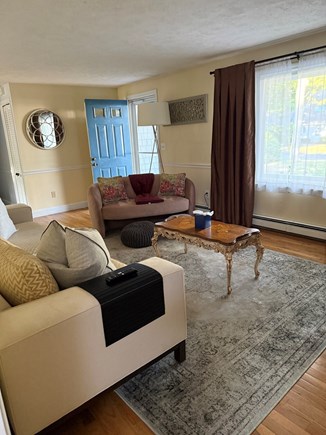 East Falmouth Cape Cod vacation rental - Spacious living room looking out to the front of the home